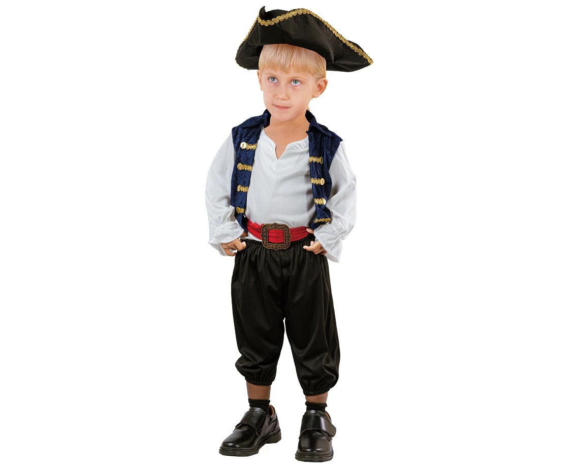 Role play-set for child Pirate (shirt, pants, hat, belt), size 92/104 cm